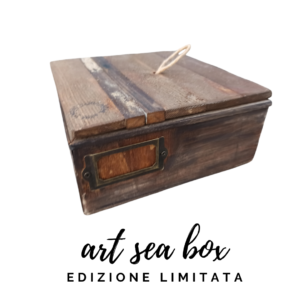 scatole di legno art sea box